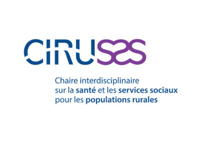Chaire interdisciplinaire sur la santé et les services sociaux pour les populations rurales (CIRUSSS)